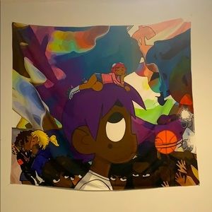 LIL UZI TAPESTRY. SIZE L